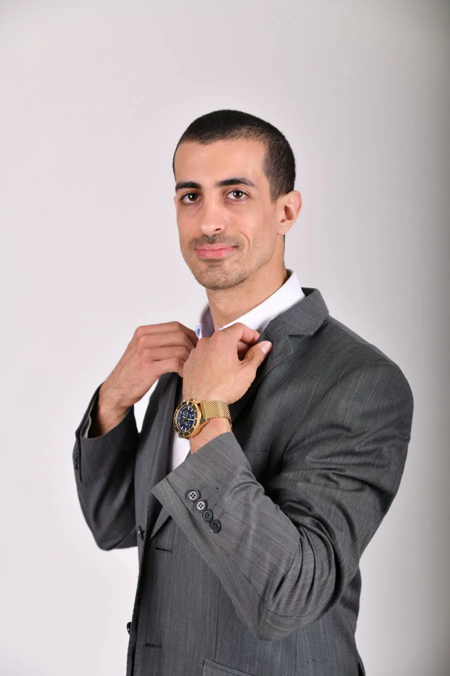 Illustrative stock portrait