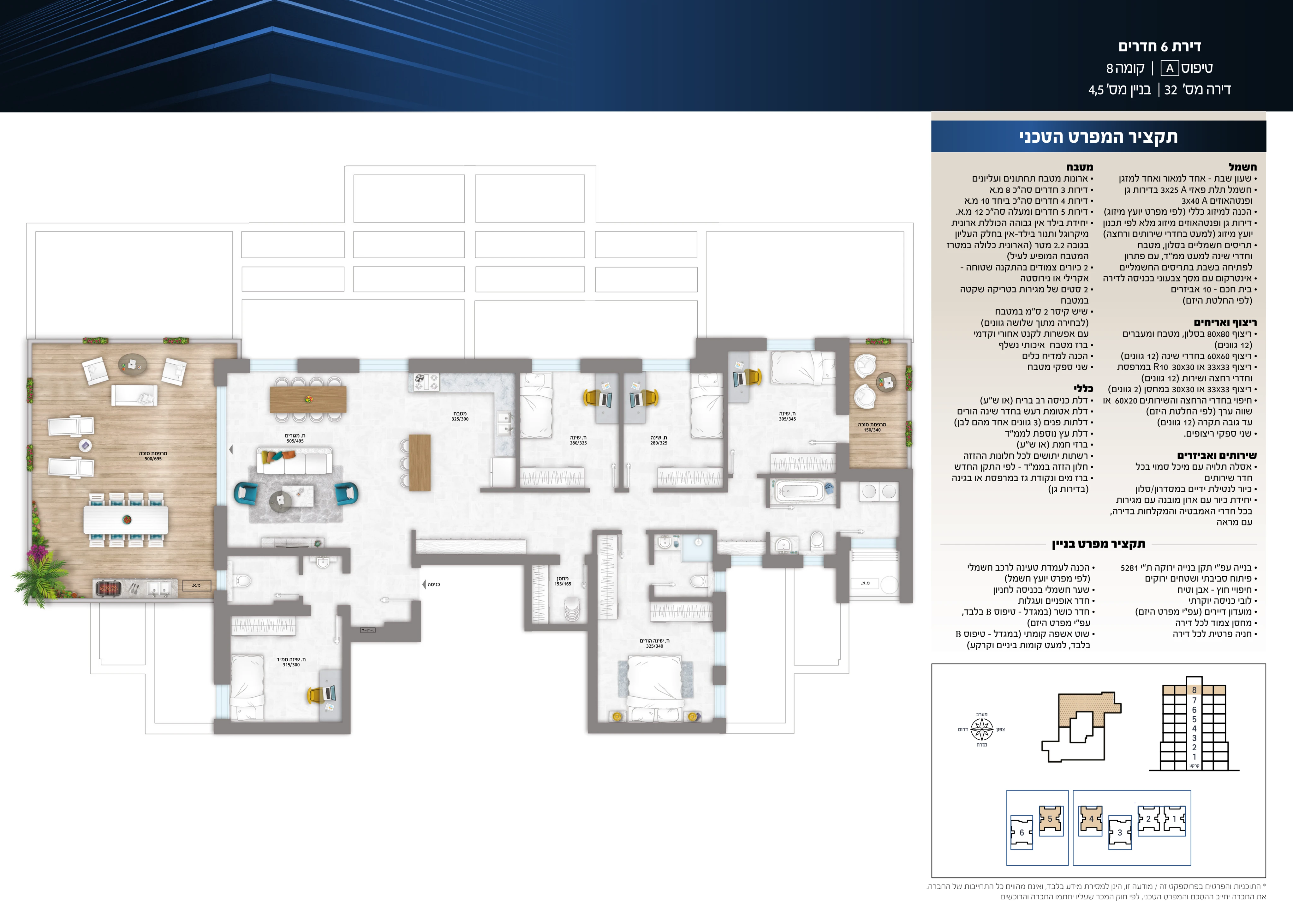 Floor plan 8 - Carmei Gat - SPECIAL
